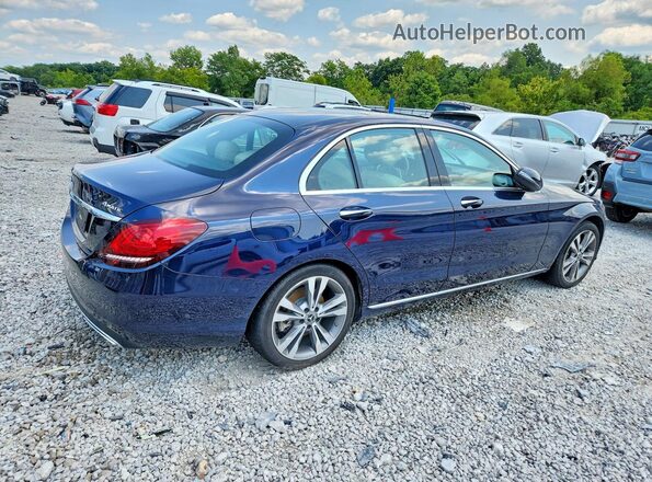 W1KWF8EB0MR615317 2021 MERCEDES-BENZ C Blue Rear right