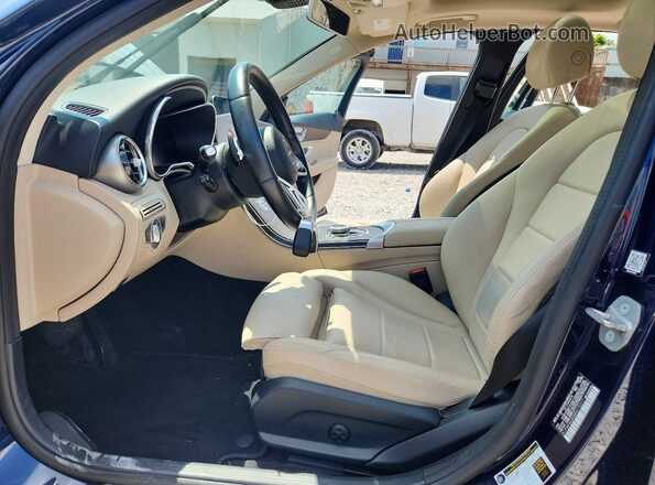W1KWF8EB0MR615317 2021 MERCEDES-BENZ C Blue Front interior view
