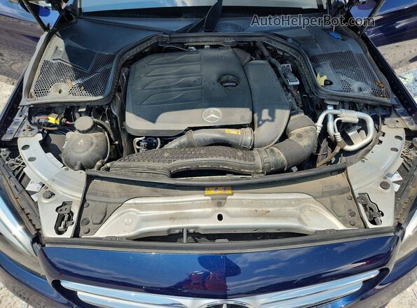 W1KWF8EB0MR615317 2021 MERCEDES-BENZ C Blue Rear interior view