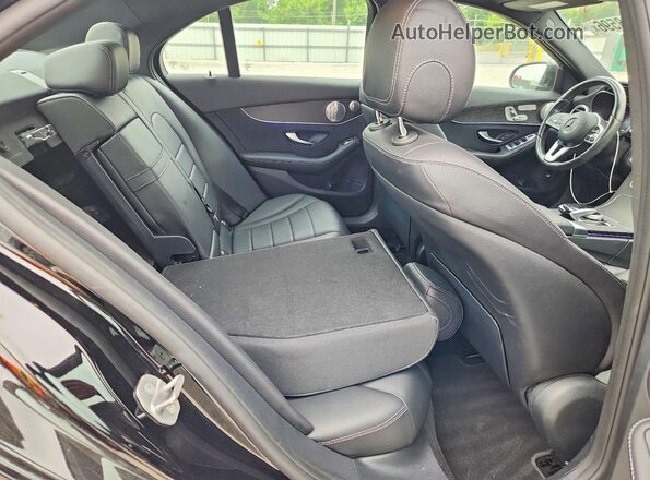 W1KWF8EB1MR651579 2021 MERCEDES-BENZ C Black უკანა სავარძლების ხედი