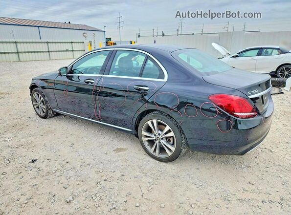 W1KWF8EB1MR651579 2021 MERCEDES-BENZ C Black უკანა მარცხენა