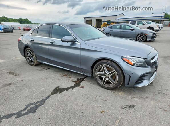 W1KWF8EB3MR623623 2021 MERCEDES-BENZ C Silver Przód prawy