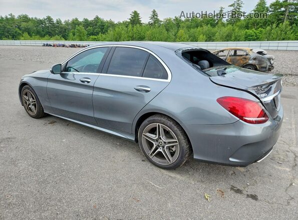 W1KWF8EB3MR623623 2021 MERCEDES-BENZ C Silver Tył lewy
