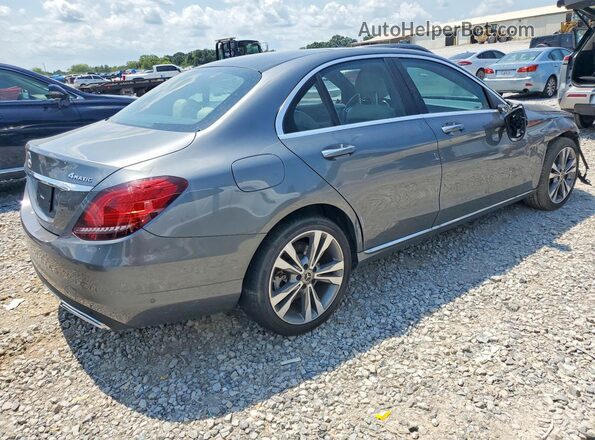 W1KWF8EB3MR653382 2021 MERCEDES-BENZ C Silver Задня права чверть