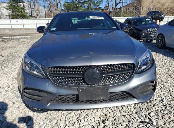 W1KWF8EB4MR629267 2021 MERCEDES-BENZ C Gray Front view