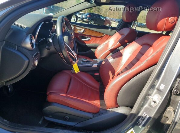W1KWF8EB4MR629267 2021 MERCEDES-BENZ C Gray Front interior view