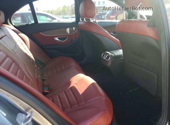 W1KWF8EB4MR629267 2021 MERCEDES-BENZ C Gray Rear seats view