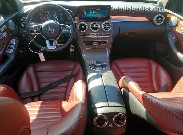 W1KWF8EB4MR629267 2021 MERCEDES-BENZ C Gray Dashboard view