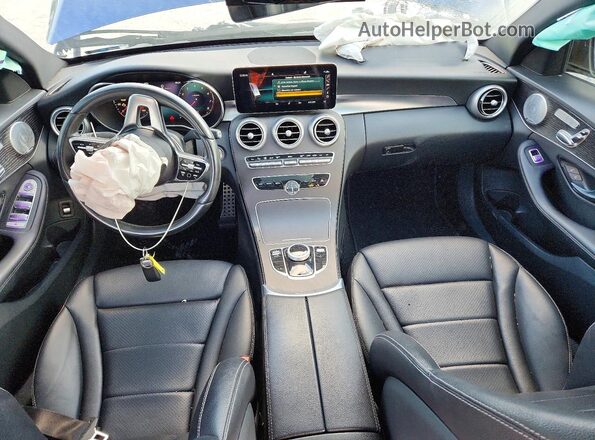 W1KWF8EB4MR652015 2021 MERCEDES-BENZ C Blue Vista del salpicadero