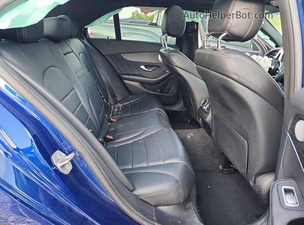 W1KWF8EB4MR652015 2021 MERCEDES-BENZ C Blue Vista de los asientos traseros