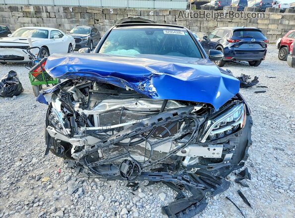 W1KWF8EB4MR652015 2021 MERCEDES-BENZ C Blue Vista frontal