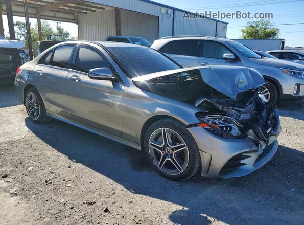W1KWF8EB6LR572942 2020 MERCEDES-BENZ C Silver Delantero derecho