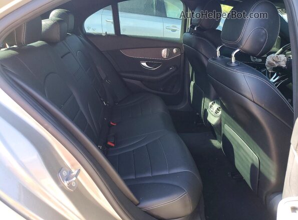 W1KWF8EB6LR572942 2020 MERCEDES-BENZ C Silver Vista de los asientos traseros