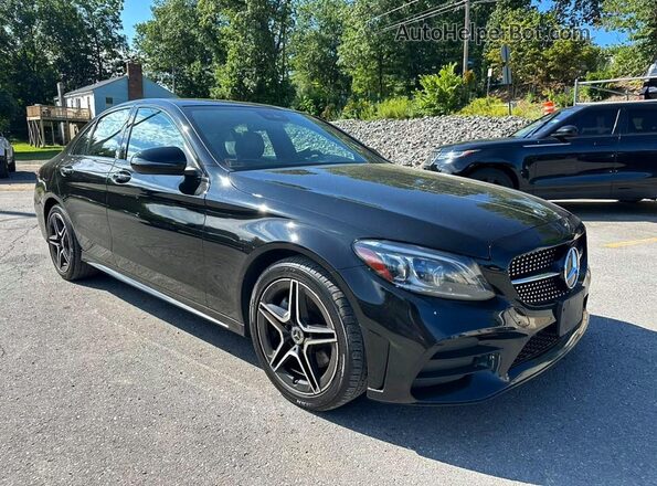 W1KWF8EB6MR629514 2021 MERCEDES-BENZ C-CLASS Black Front view