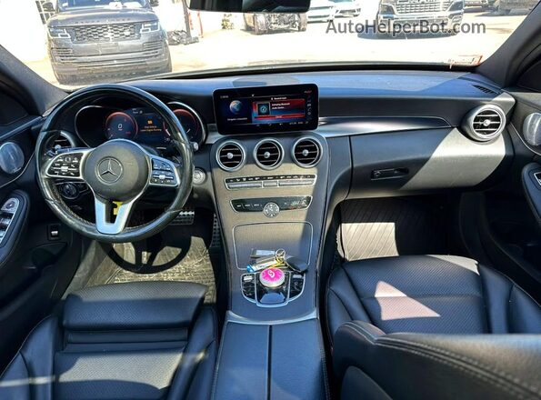 W1KWF8EB6MR629514 2021 MERCEDES-BENZ C-CLASS Black Instrument cluster view