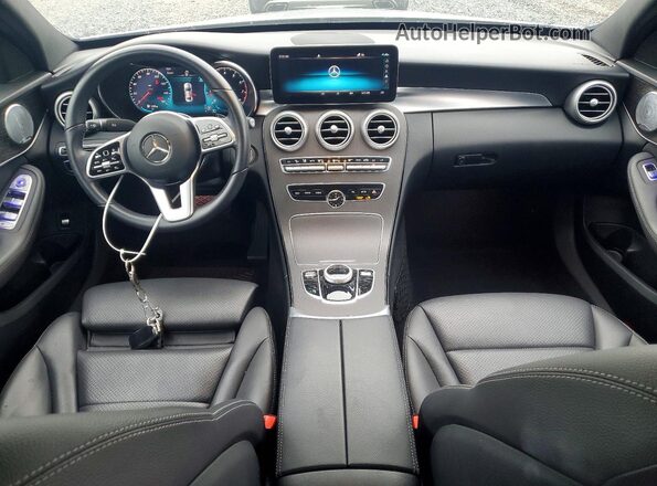 W1KWF8EB7MR639808 2021 MERCEDES-BENZ C Silver Առջևի վահանակի տեսք
