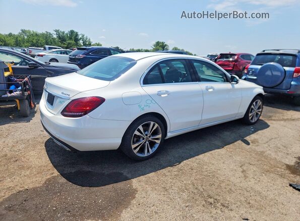 W1KWF8EB8LR574790 2020 MERCEDES-BENZ C Белый Задняя правая четверть