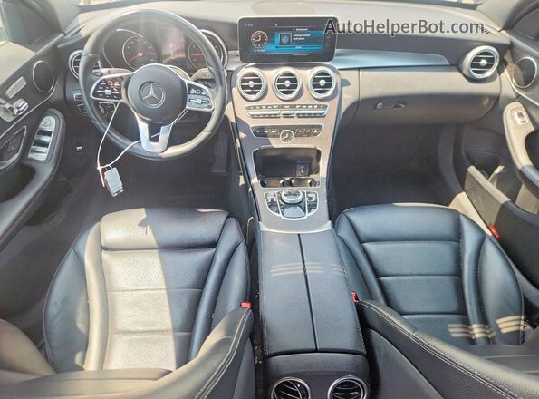 W1KWF8EB8LR574790 2020 MERCEDES-BENZ C Белый Вид панели приборов