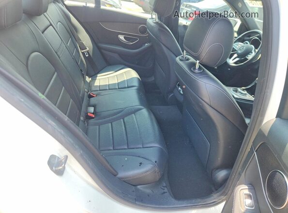 W1KWF8EB8LR574790 2020 MERCEDES-BENZ C Белый Вид задних сидений