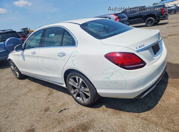 W1KWF8EB8LR574790 2020 MERCEDES-BENZ C Белый Задняя левая четверть