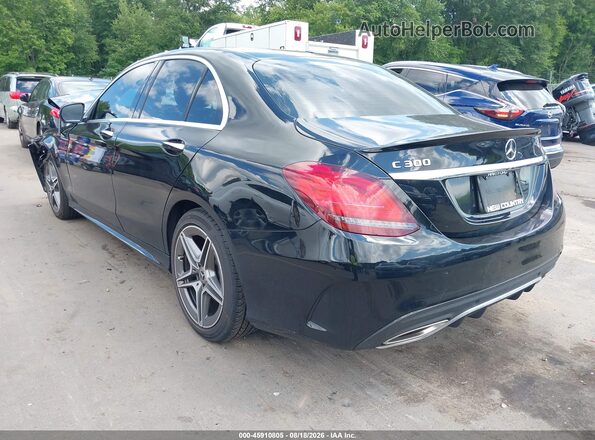 W1KWF8EB8MR614027 2021 MERCEDES-BENZ C-CLASS Черный Задняя левая четверть