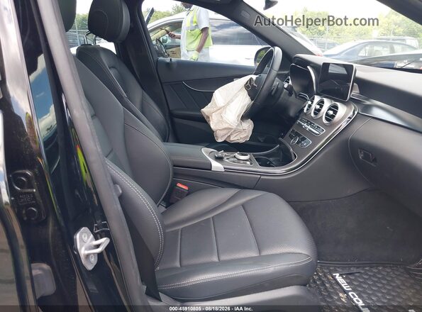 W1KWF8EB8MR614027 2021 MERCEDES-BENZ C-CLASS Черный Вид салона спереди
