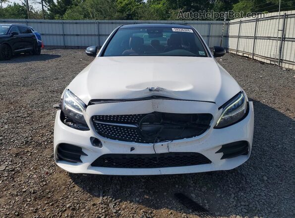 W1KWF8EB9MR634366 2021 MERCEDES-BENZ C White Widok z przodu