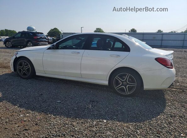 W1KWF8EB9MR634366 2021 MERCEDES-BENZ C White Tył lewy