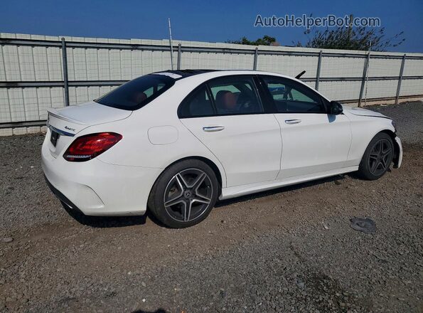W1KWF8EB9MR634366 2021 MERCEDES-BENZ C White Tył prawy