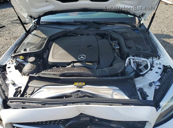 W1KWF8EB9MR634366 2021 MERCEDES-BENZ C White Widok wnętrza z tyłu