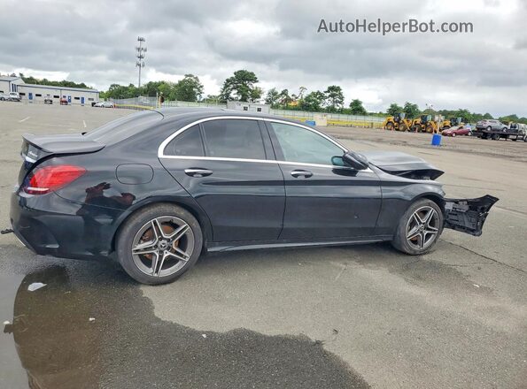 W1KWF8EBXMR644145 2021 MERCEDES-BENZ C Black Tył lewy