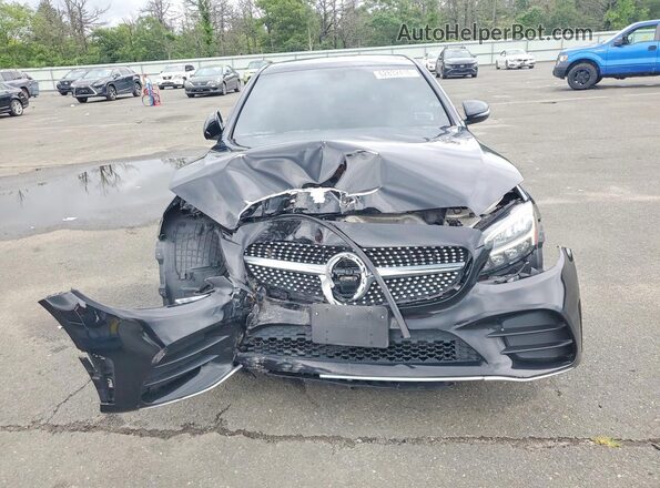 W1KWF8EBXMR644145 2021 MERCEDES-BENZ C Black Widok z przodu