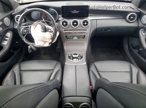 W1KWF8EBXMR644145 2021 MERCEDES-BENZ C Black Widok deski rozdzielczej
