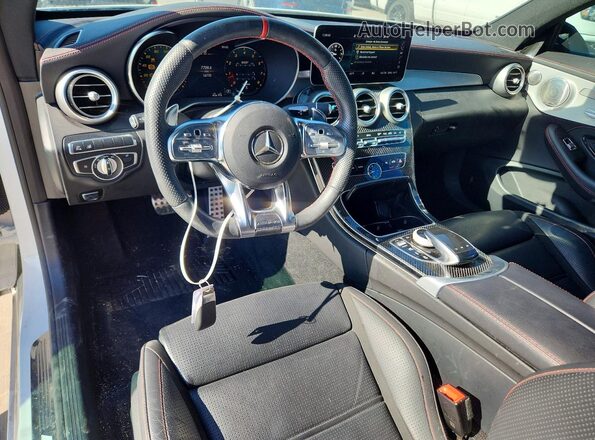 W1KWJ6EB6PG120977 2023 MERCEDES-BENZ C Белый Вид панели приборов