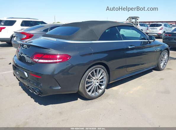 W1KWK6EB5MG096289 2021 MERCEDES-BENZ AMG C 43 Серый Задняя правая четверть