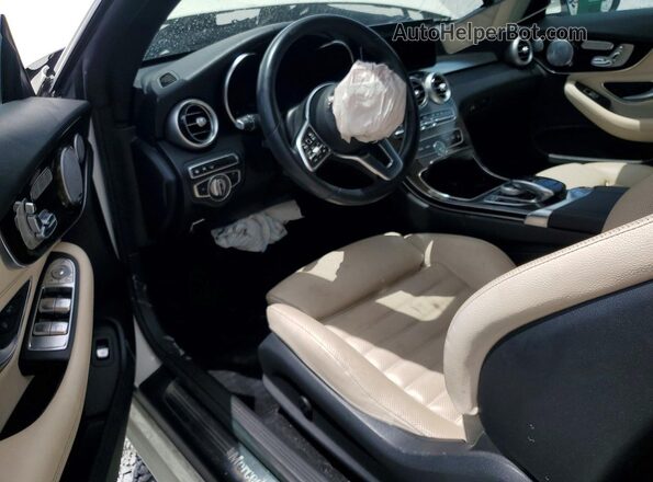 W1KWK8DB4MG059649 2021 MERCEDES-BENZ C White Dashboard view