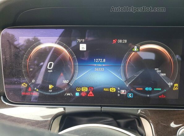 W1KZF5KB6NB052008 2022 MERCEDES-BENZ E Белый Вид щитка приборов
