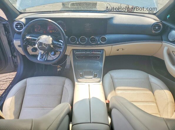 W1KZF6BBXMA924121 2021 MERCEDES-BENZ E Gray Dashboard view