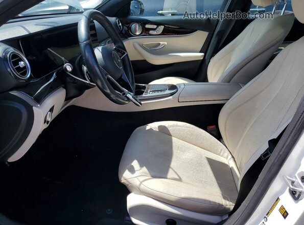 W1KZF8DB0MA931927 2021 MERCEDES-BENZ E White Вид салону спереду
