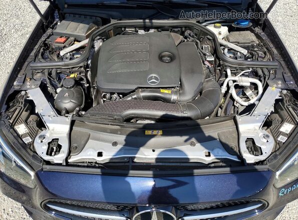 W1KZF8DB2MA945585 2021 MERCEDES-BENZ E Blue უკანა სალონის ხედი