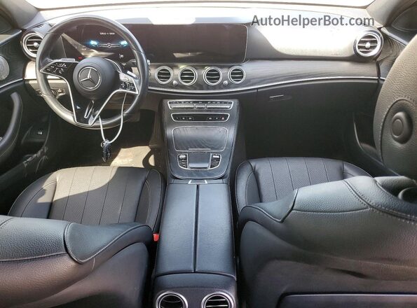 W1KZF8DB6NB076954 2022 MERCEDES-BENZ E White Առջևի վահանակի տեսք