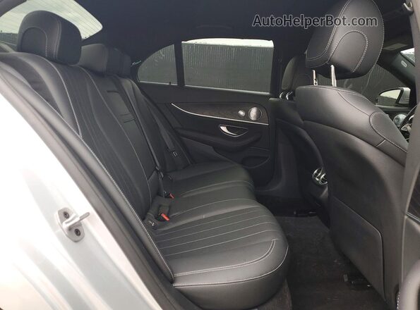 W1KZF8DB8LA837342 2020 MERCEDES-BENZ E Silver უკანა სავარძლების ხედი