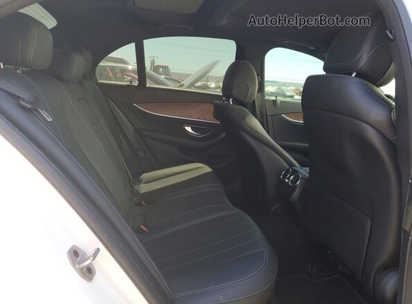 W1KZF8DB9LA769438 2020 MERCEDES-BENZ E White Rear seats view