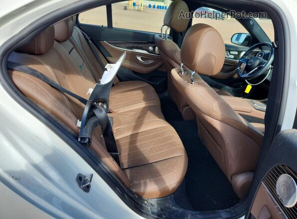 W1KZF8EB0PB137412 2023 MERCEDES-BENZ E White უკანა სავარძლების ხედი
