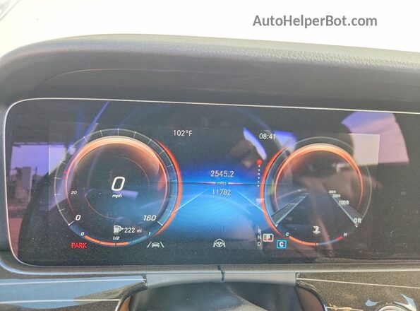 W1KZF8EB0PB137412 2023 MERCEDES-BENZ E Белый Вид щитка приборов