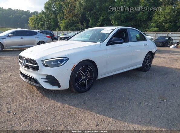W1KZF8EB1MA930607 2021 MERCEDES-BENZ E-CLASS White Vista tres cuartos delantera izquierda