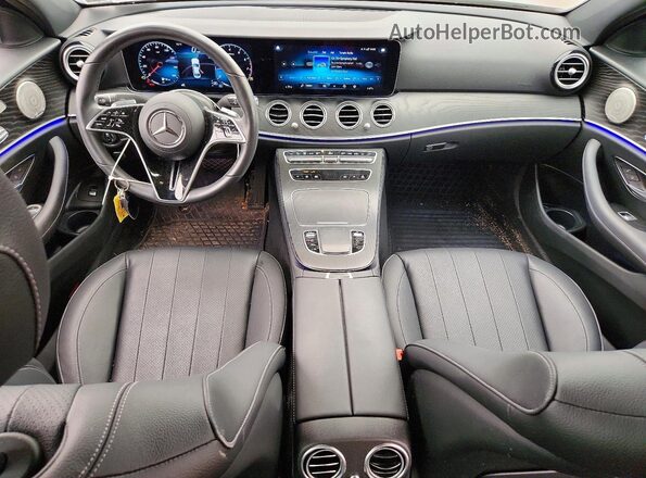 W1KZF8EB1PB172184 2023 MERCEDES-BENZ E Черный Вид панели приборов