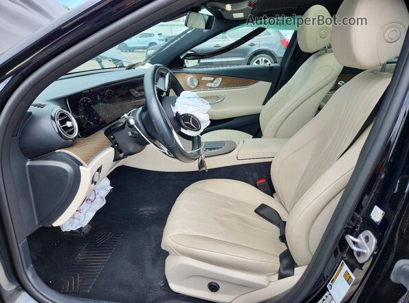 W1KZF8EB6MA964803 2021 MERCEDES-BENZ E Черный Вид салона спереди