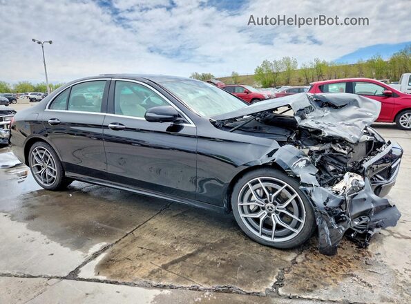 W1KZF8EB6MA964803 2021 MERCEDES-BENZ E Черный Передняя правая четверть