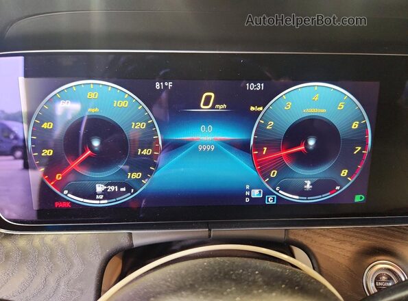 W1KZF8EB9PB099789 2023 MERCEDES-BENZ E Blue Սարքավորումների վահանակի տեսք